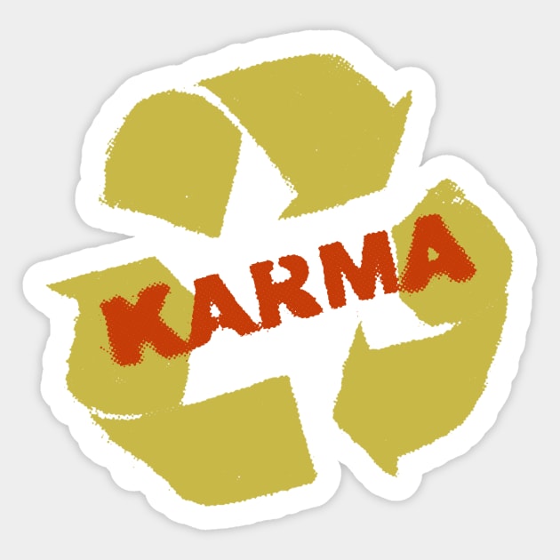 Karma Sticker by HMK StereoType